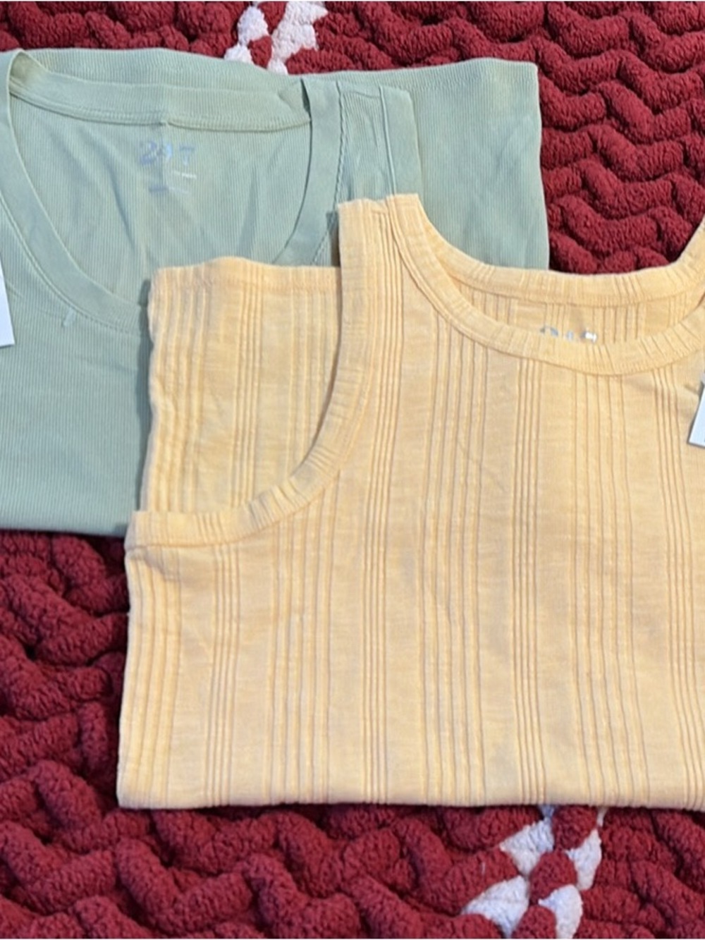 Two Maurice’s Tank tops. size large